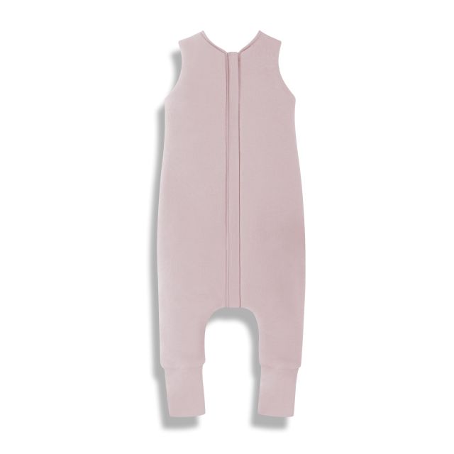 Sac Bumbac dormit cu picioare 1.5 TOG - Light 1-2 ani Rose Sleepee