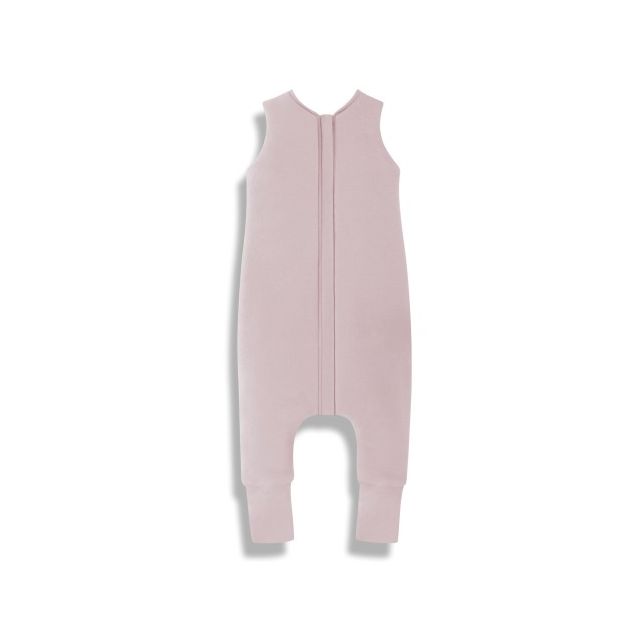 Sac Bumbac dormit cu picioare 1.5 TOG - Light 3-4 ani Rose Sleepee