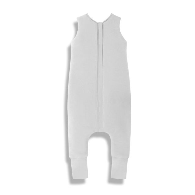 Sac Bumbac dormit cu picioare 1.5 TOG - Light 3-4 ani Gri Sleepee