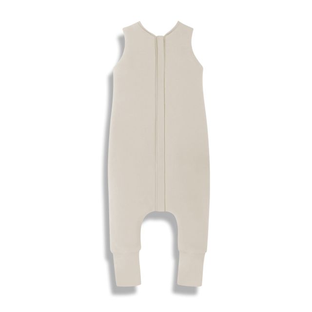 Sac Bumbac dormit cu picioare 1.5 TOG -  Light 1-2 ani Sand Sleepee