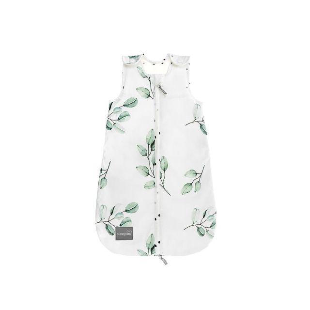 Sac Bumbac de dormit bebe 2,5 TOG 0-4 luni -  Newborn EUCALIPT Sleepee