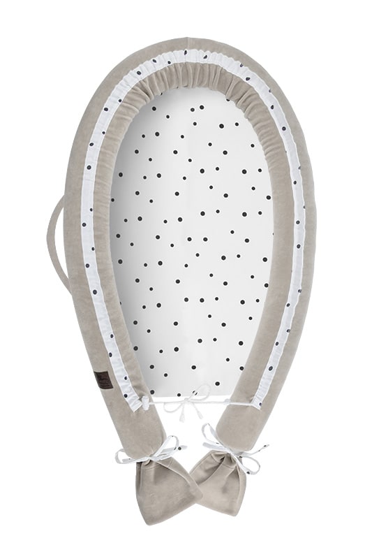 Baby Nest Velvet Premium - Royal Baby Ocean Sand Sleepee